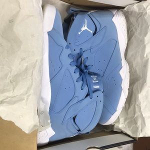 powder blue jordan 7